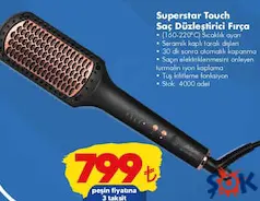 ARZUM SUPERSTAR TOUCH SAÇ DÜZLEŞTİRİCİ FIRÇA fiyat ve kampanya bilgisi